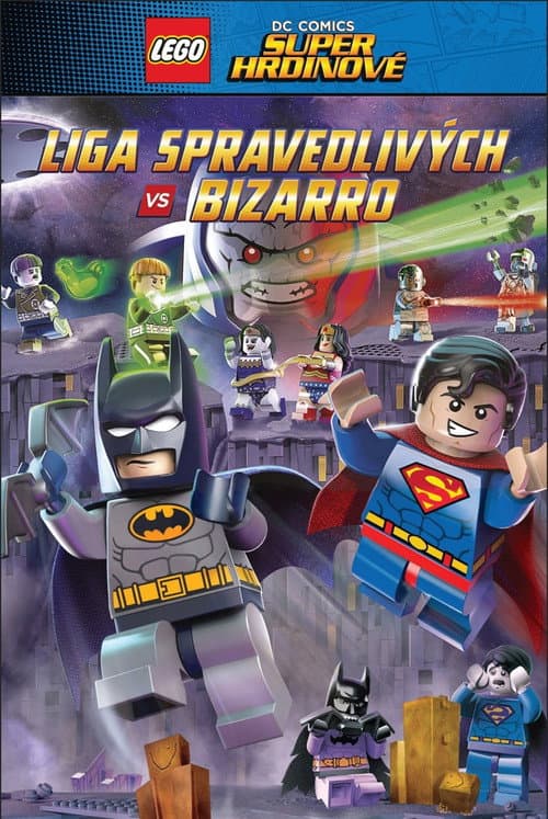 Lego DC Super hrdinové: Liga spravedlivých vs Bizarro (2015) – plakát