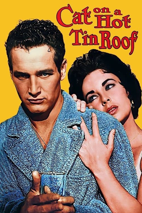 Kočka na rozpálené plechové střeše (1958) – plakát
