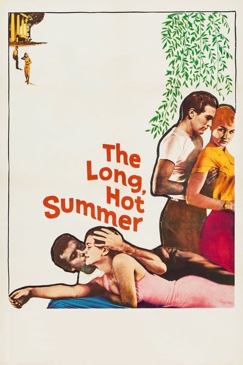 Dlouhé horké léto (1958) – plakát